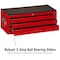 Teng Tools Middle Tool Box, 3 Drawer, Red, Steel, 26 in W x 12 in D x 10 in H TC803USV - alternate 6
